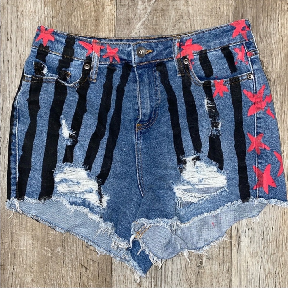 Harley Quinn Birds of Prey Shorts